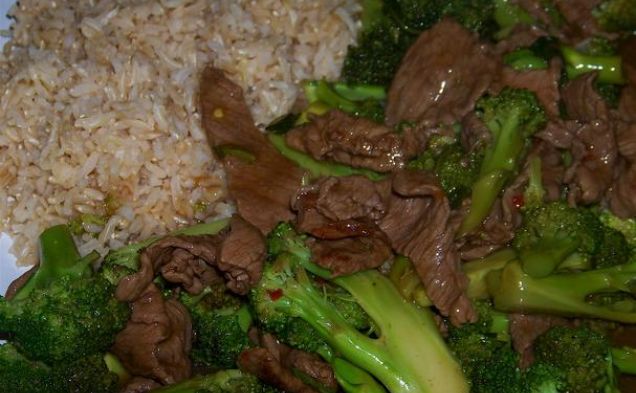 Image of Chili and Garlic Spiced Beef and Broccoli Stir Fry