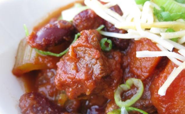 Image of Slow Cooked Beef Chili